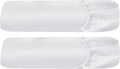 Twin Fitted Sheets 2-Pack - Soft 100% Cotton Sateen, Deep Pocket