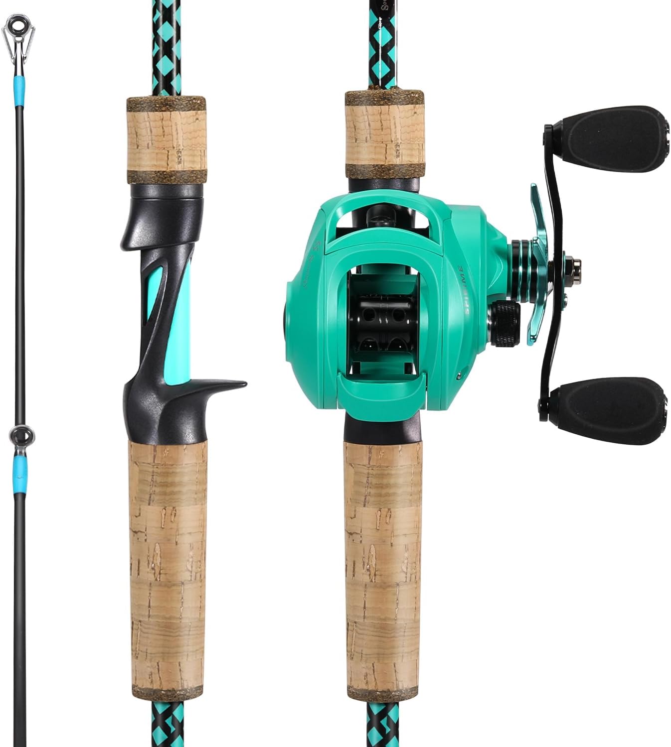 Sougayilang Fast Action Fishing Rod & Reel Combo