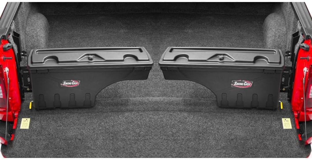 UNDERCOVER SwingCase Truck Bed Storage Box for Ford F-150