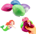 Mermaid Squishy Shell (4-Pack) - Anxiety & Stress Relief Fidget Toy