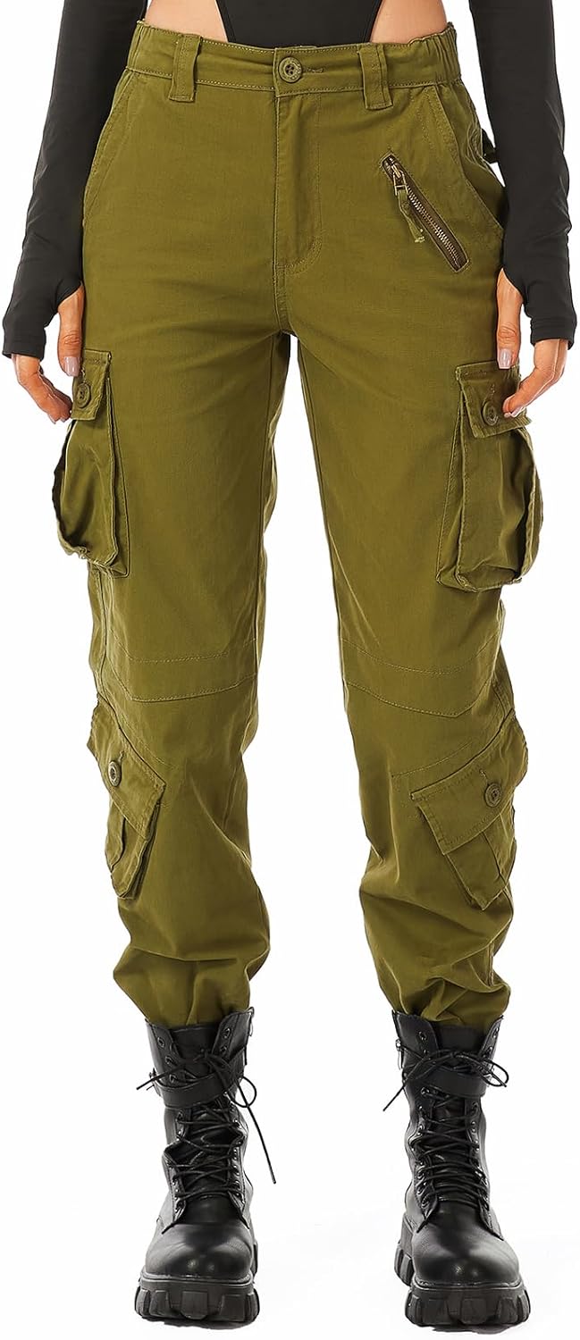 Women's Cotton Casual Military Cargo Combat Work Pants Review