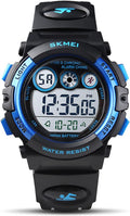 Golden Hour Kids Digital Sport Waterproof Watch - Durable Outdoor