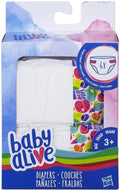 Baby Alive Diapers Accessory Pack - Six Disposable Doll Diapers