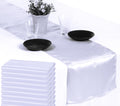 Satin Table Runners 12 x 108 in 50 PCS - Elegant Event Linen