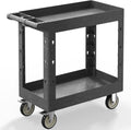 Utility Cart on Wheels 1000 lbs Capacity Rolling Service Cart - Heavy