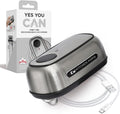 Kitchen Mama Orbit One Stainless Steel Rechargeable Can Opener