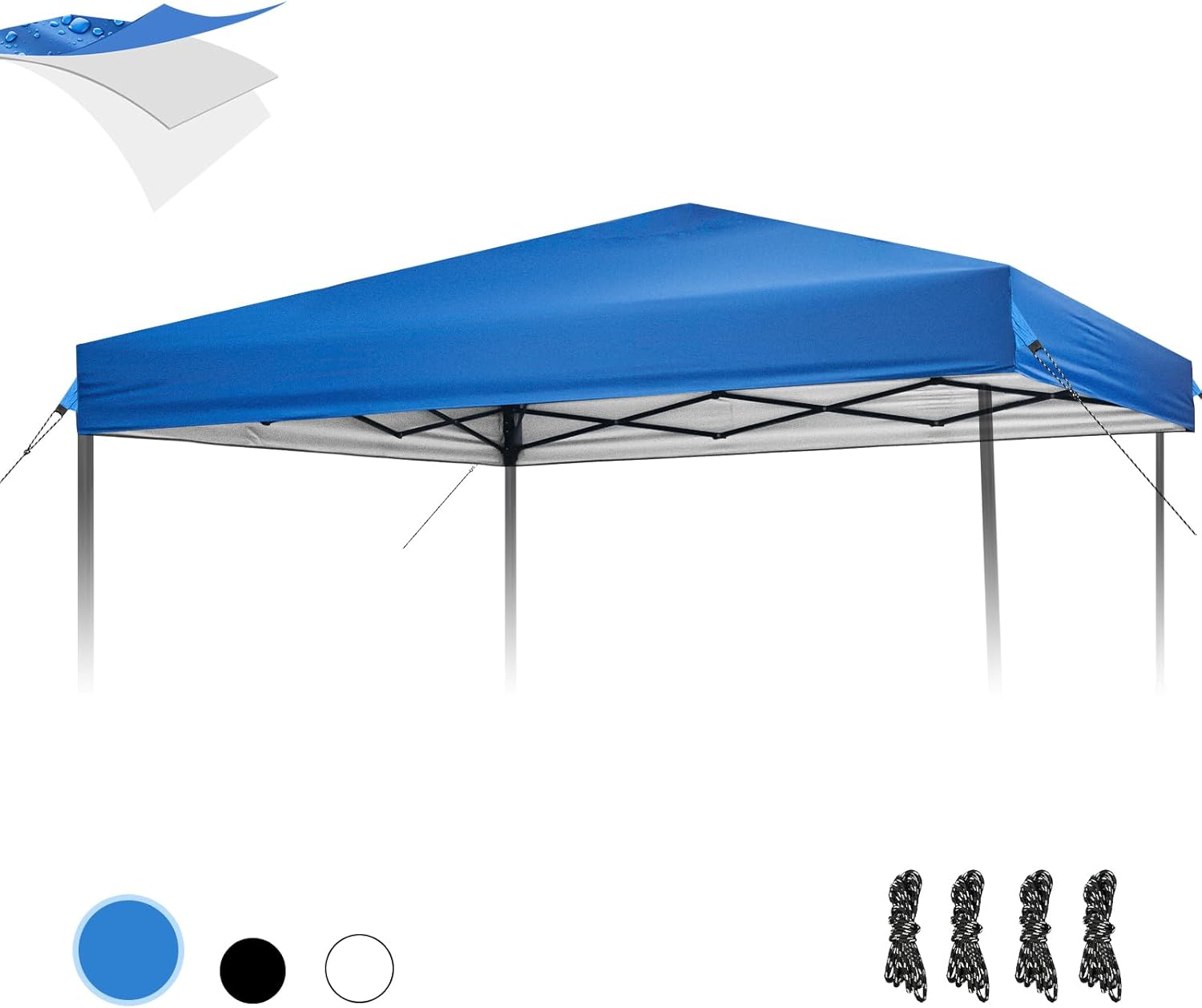 10x10 Canopy Replacement Top Cover for Straight Leg Frame