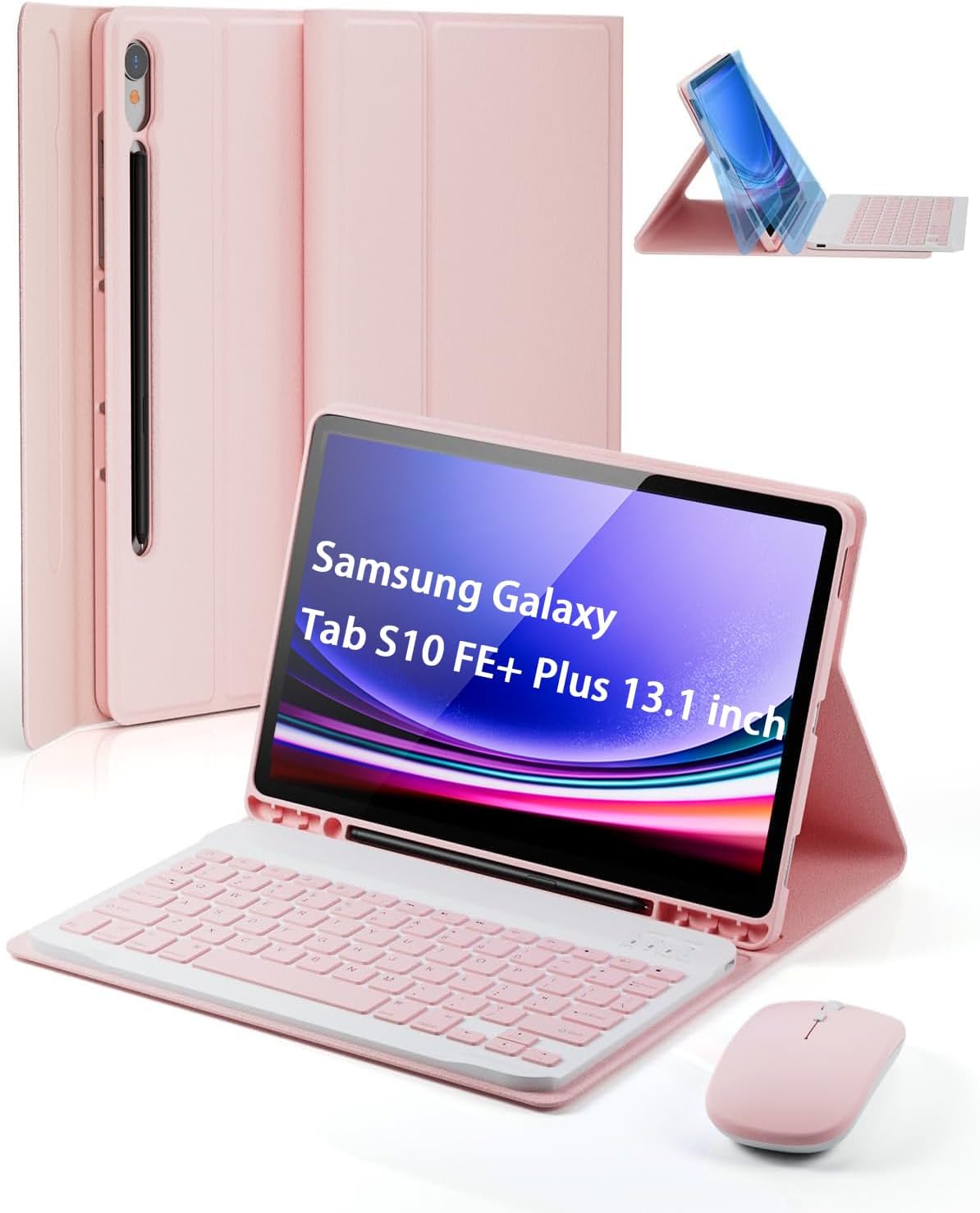 Magnetic Keyboard Case for Samsung Galaxy Tab S10 FE+ 13.1 in