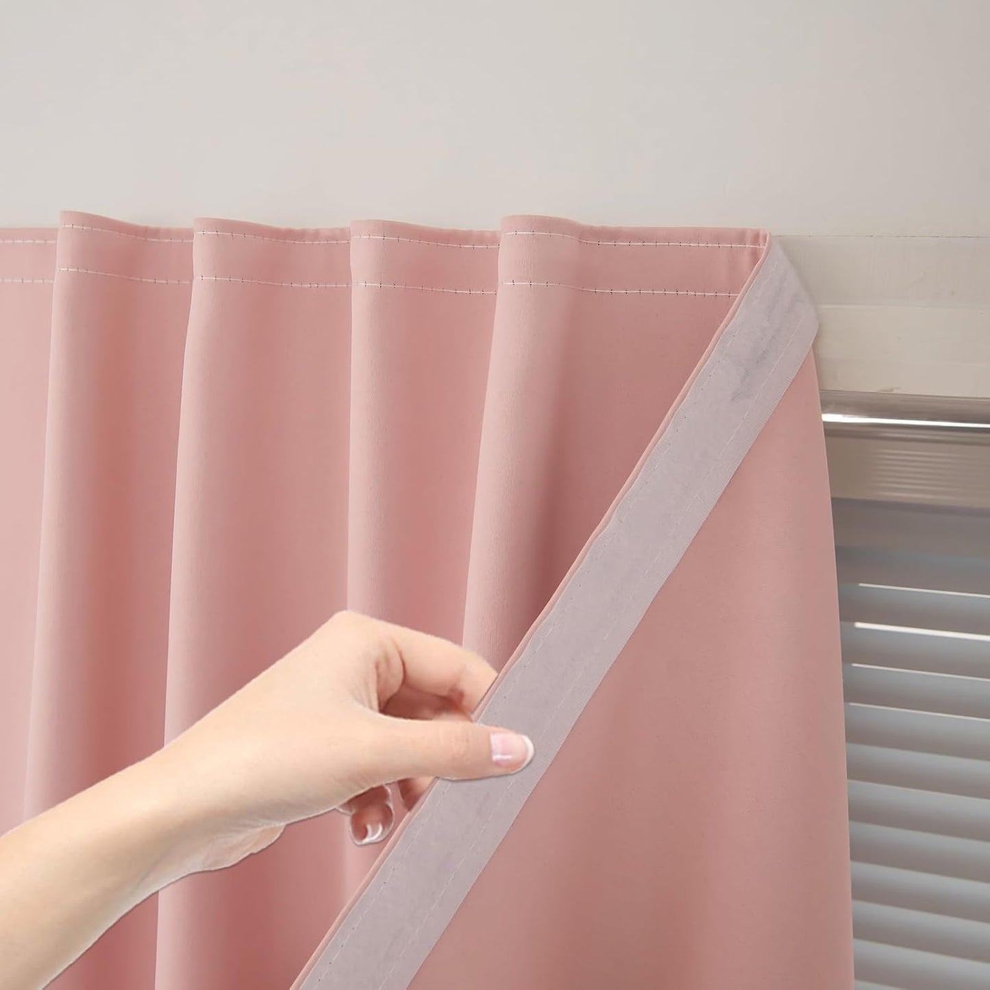 Self Adhesive Blackout Curtains for Easy Installation and Style