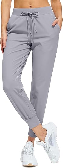 Libin Women's Joggers Pants Lightweight Athletic Tapered Casual Wear