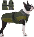 QBLEEV Warm Dog Jacket - Reflective, Waterproof Winter Coat