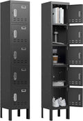 Metal Storage Locker with Lock & Card Slot by BUTISOW