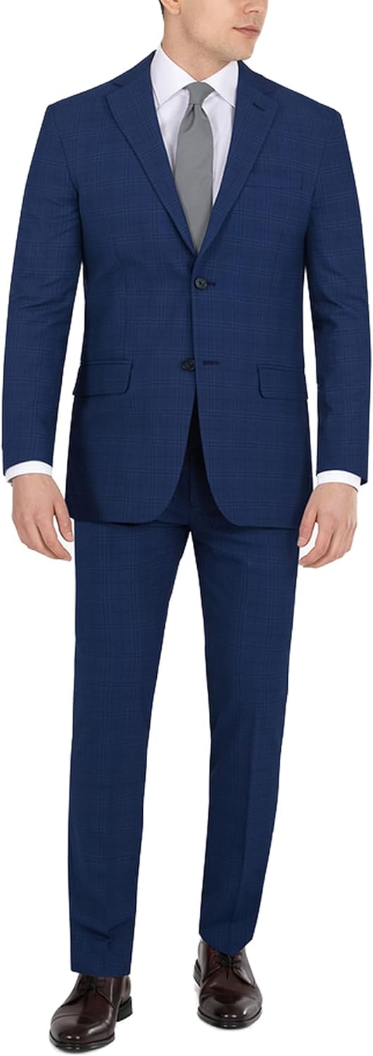 DKNY Men's Modern Fit High-Performance Suit Separates Review