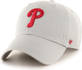 MLB Gray Team Color Clean Up Adjustable Baseball Cap - Classic Fit