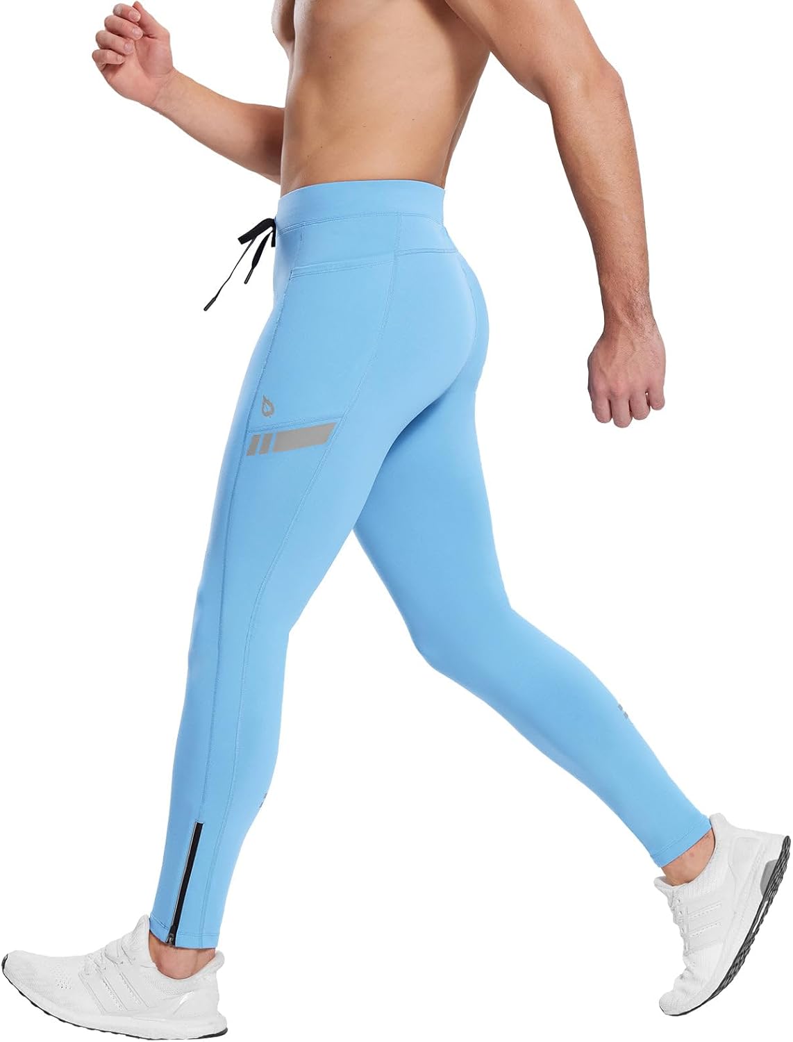 baleaf Men's Winter Running Tights for Cold Weather Comfort