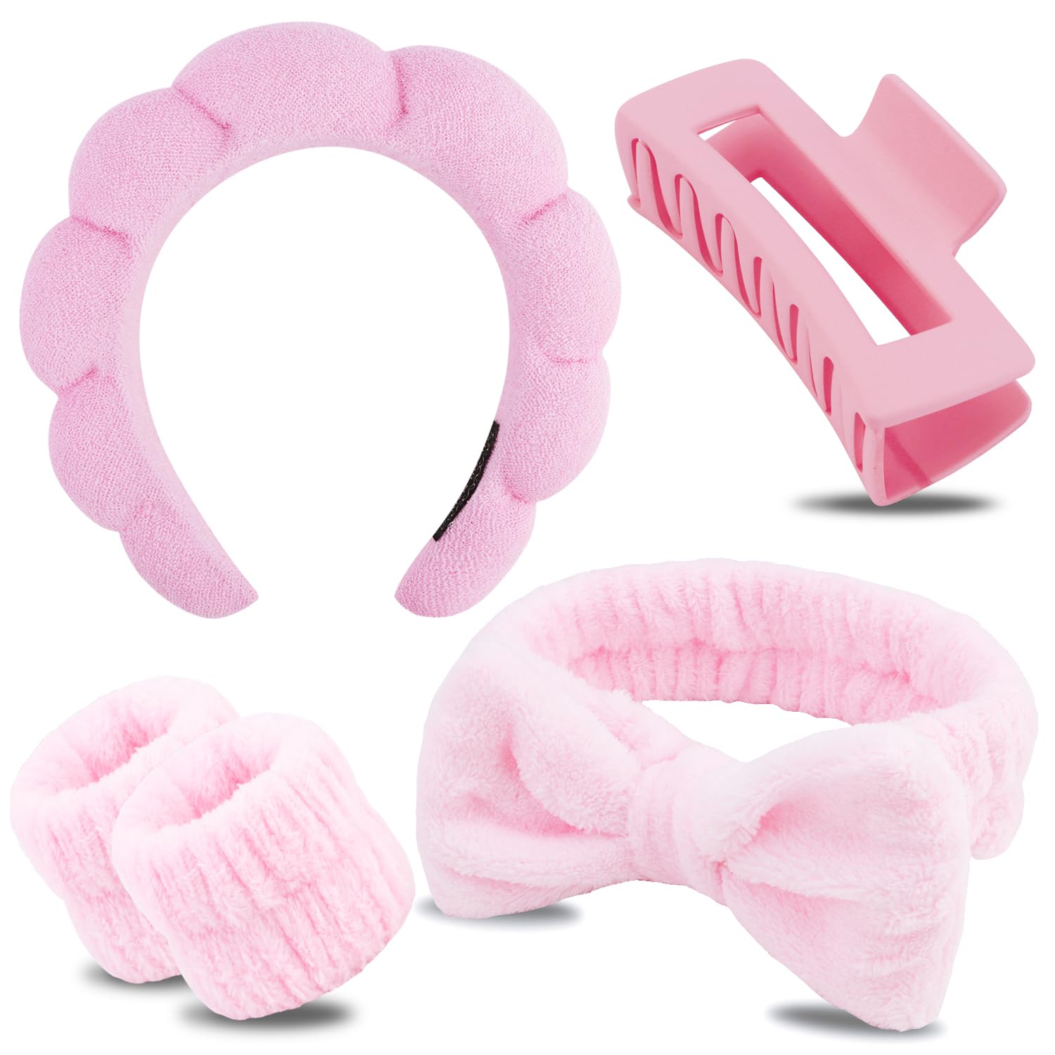 Chanaco Spa Headband - Cute Pink Hair Accessory