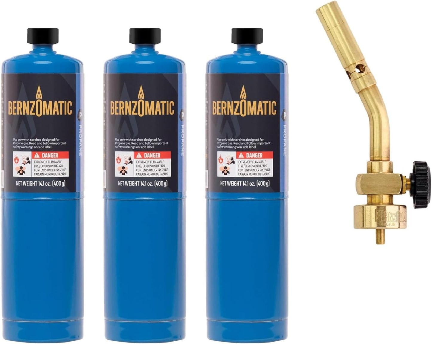 BernzOmatic Basic Use UL2317 Brass Pencil Flame Propane Torch