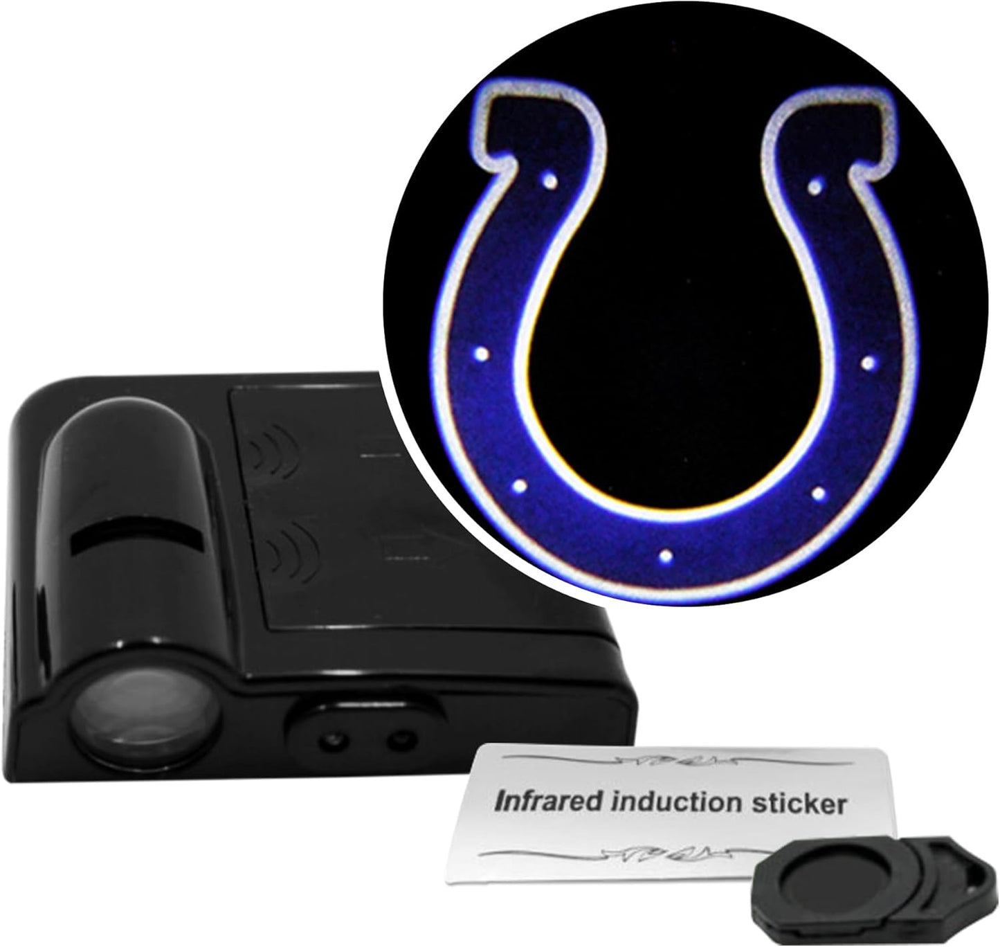 LED Car Door Light - Show Your Team Pride with Colts Logo
