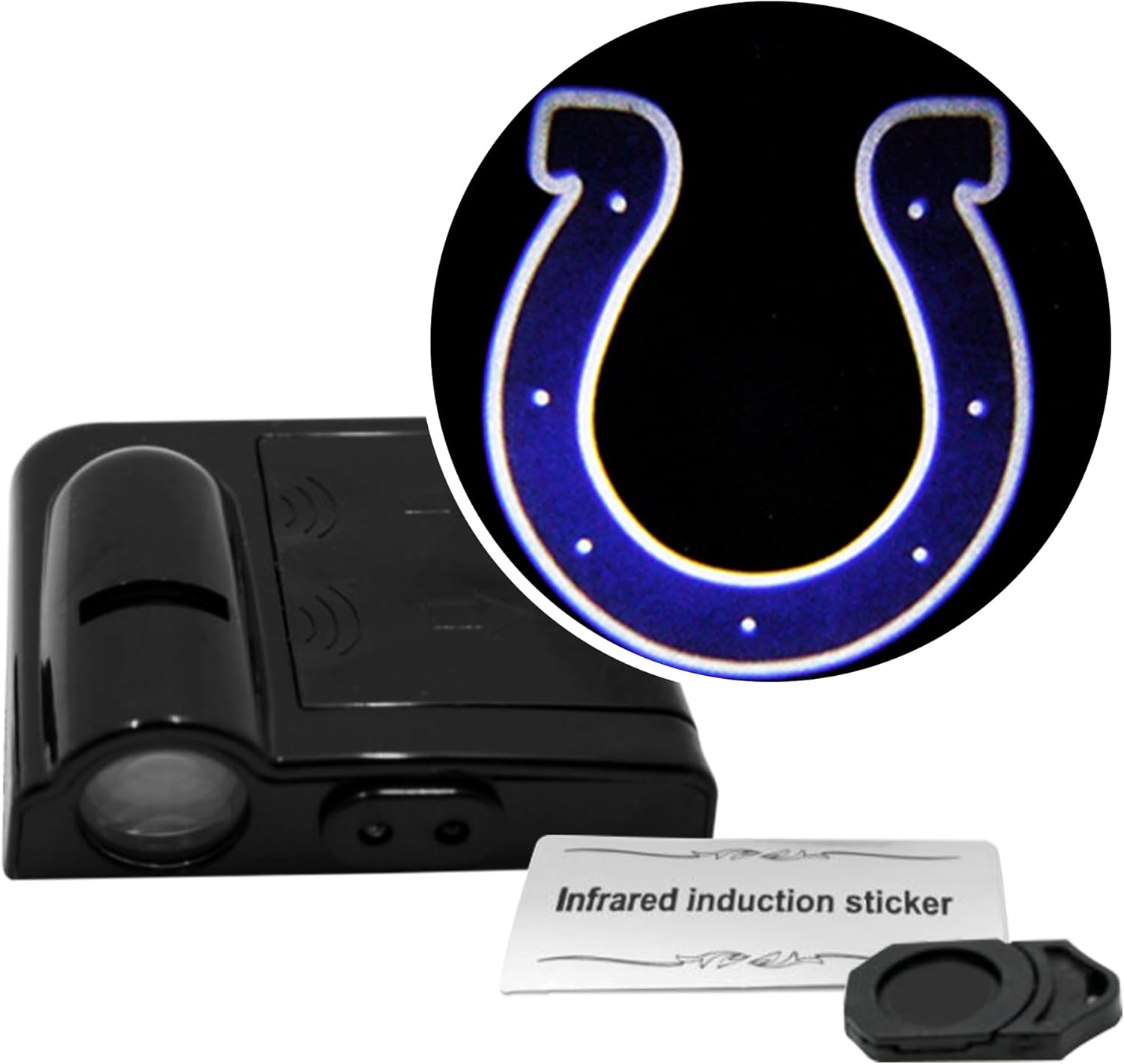 LED Car Door Light - Show Your Team Pride with Colts Logo