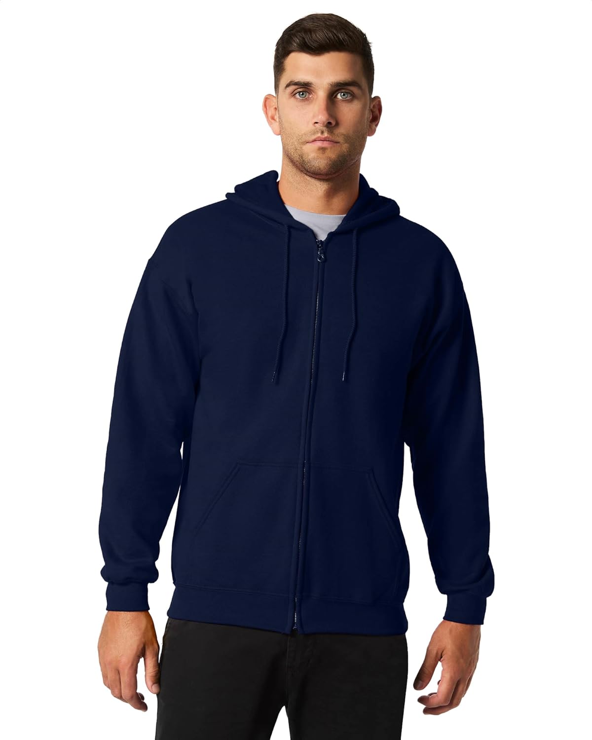 Gildan Men's Full Zip Hoodie: Ultimate Comfort