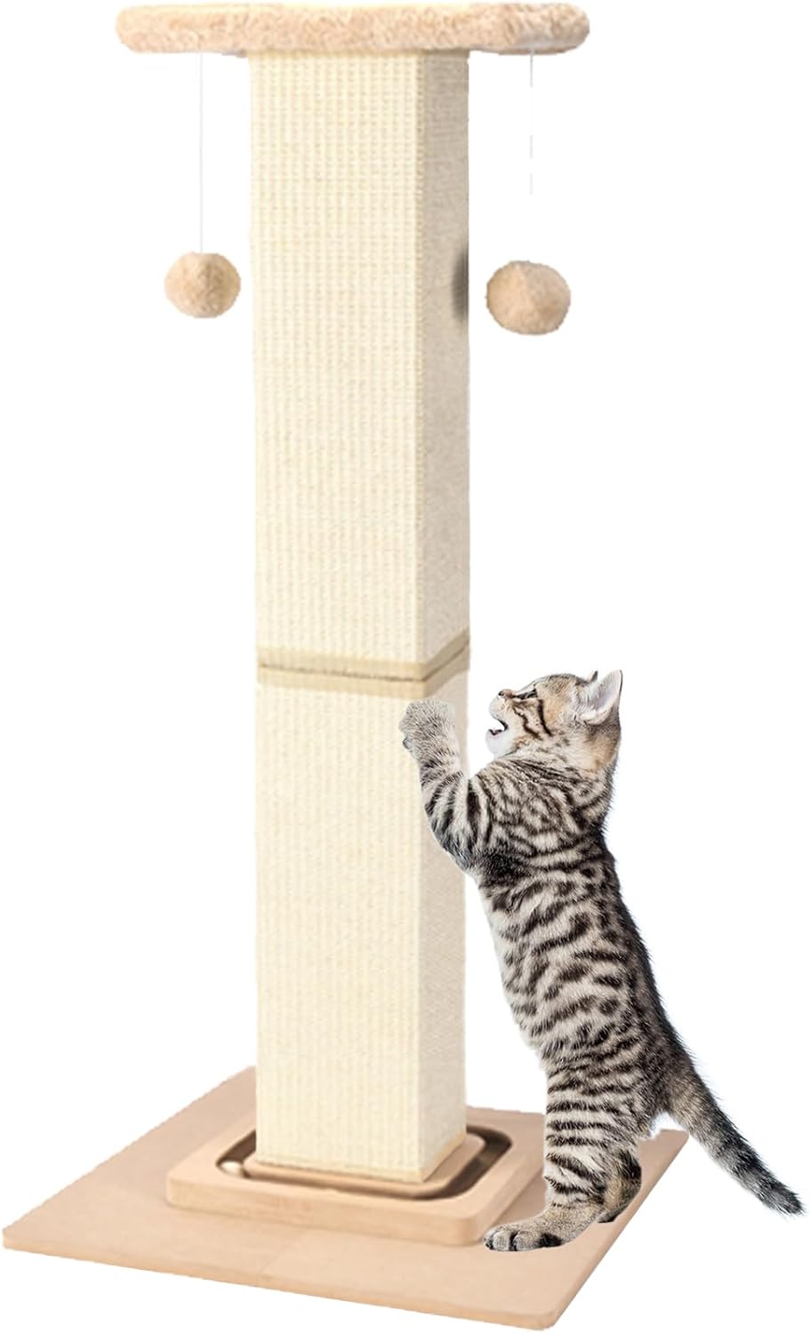 Cat Scratching Post 33 Inches Heavy Duty for Indoor Cats