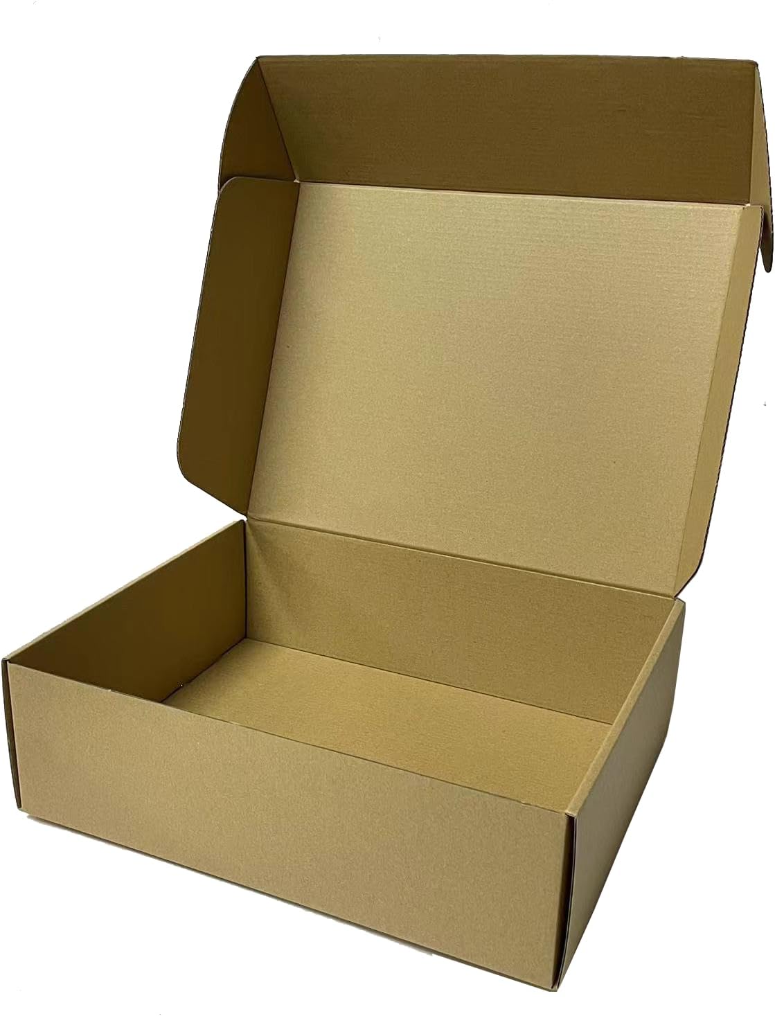 13x10x4 Inch Set of 18 Pack Brown Corrugated Shipping Boxes