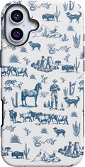 Casely iPhone 16 Case Wild West Adventure - Bold 8-ft Protection