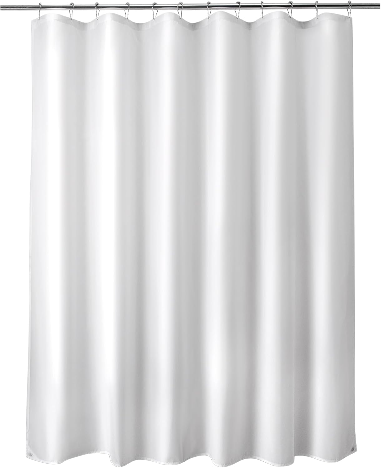 Titanker Washable Fabric Shower Curtain Liner - Waterproof & Lightweight