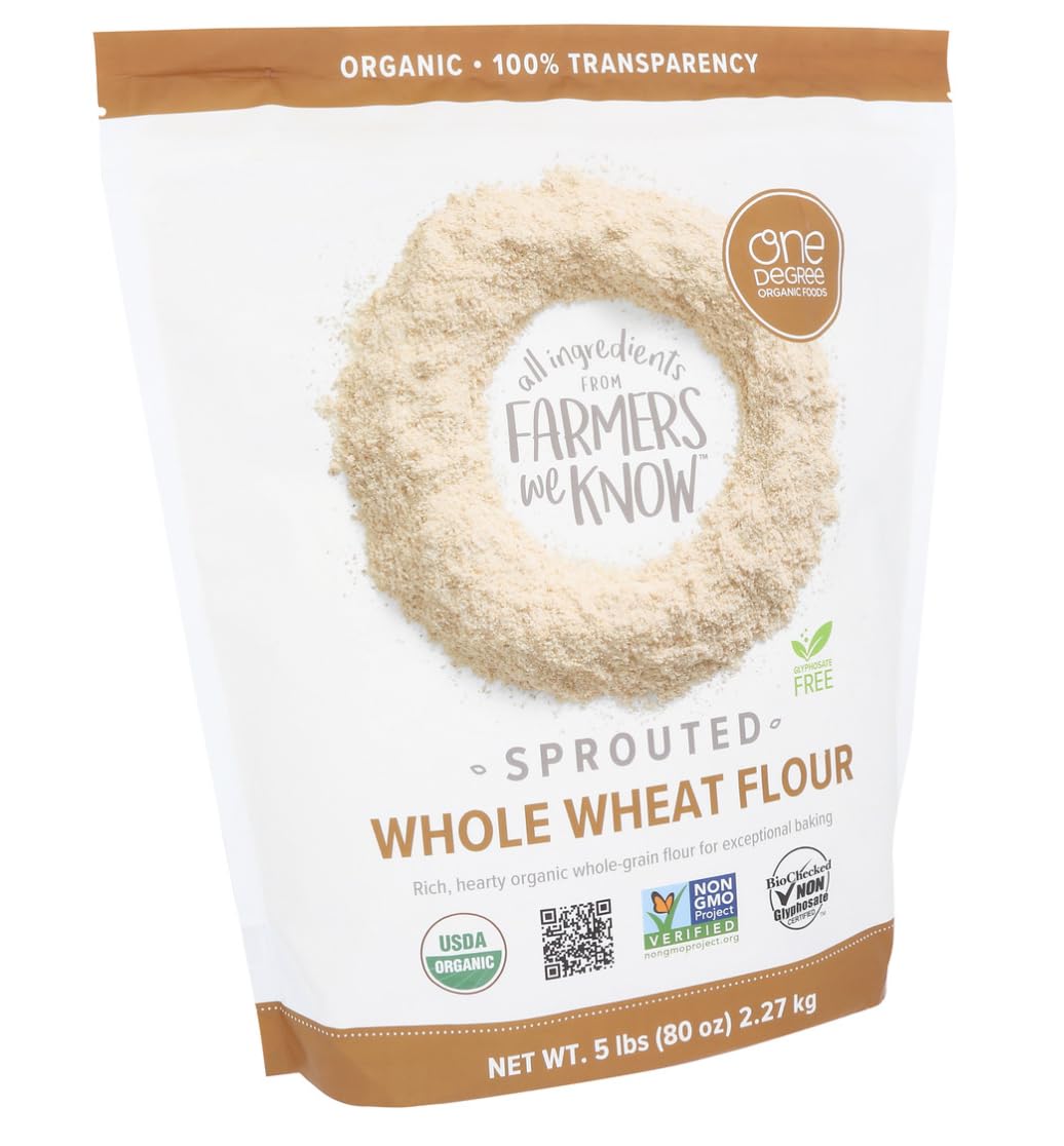 One Degree Organic Foods Sprouted Whole Wheat Flour 5lb Review