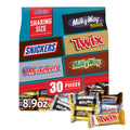 Mars Fun Size Candy Bars Variety Pack - 30 Mini Bars for Parties