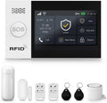 LWOHSI Alarm System for Home Security 4.3in Fulltouch Screen