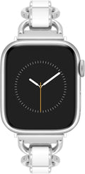 Anne Klein Fashion Chain Bracelet for Apple Watch - Elegant Fit