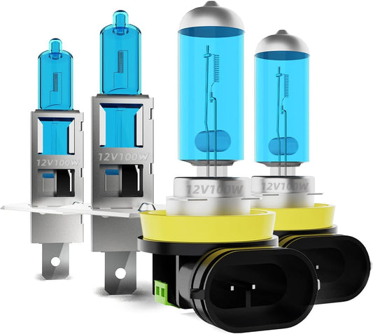 High Performance H1 H11 Headlight Bulbs for Ford Focus 2012-2018