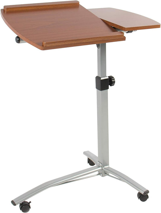 Meda Rolling Laptop Cart | Adjustable Height & Angle