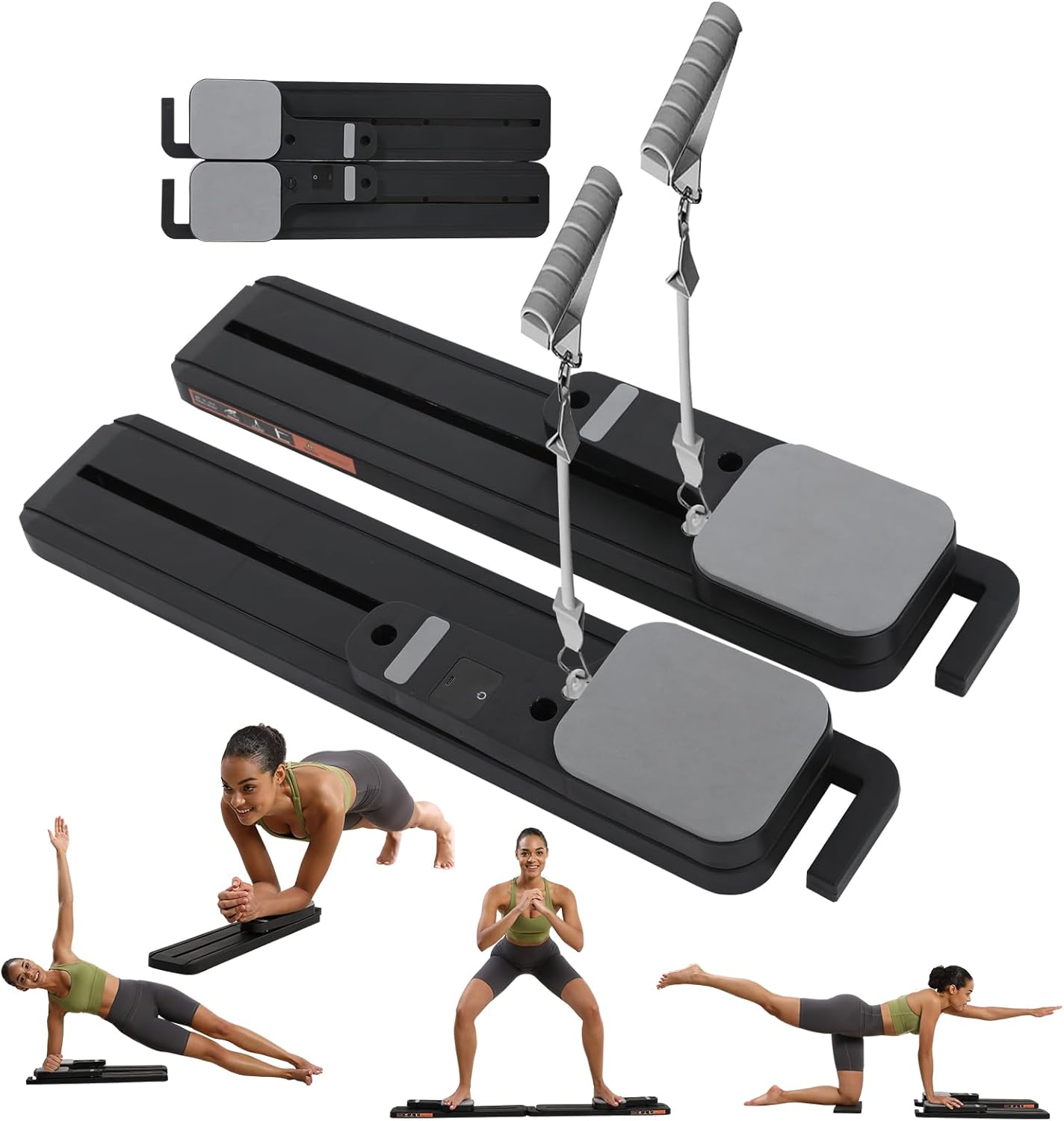 2025 Upgraded Pilates Reformer Machine for Full-Body Toning