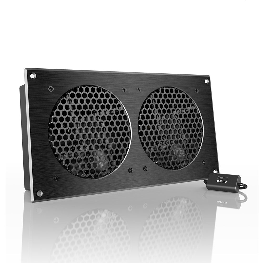AC Infinity AIRPLATE S7 Quiet Cooling Fan System for AV Cabinets