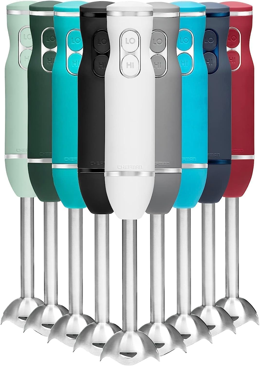 Chefman Powerful Hand Blender: Crush Ice, Puree, Mix