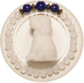 Handmade Stretch Bracelet with Lapis Lazuli & Blue Moonstone