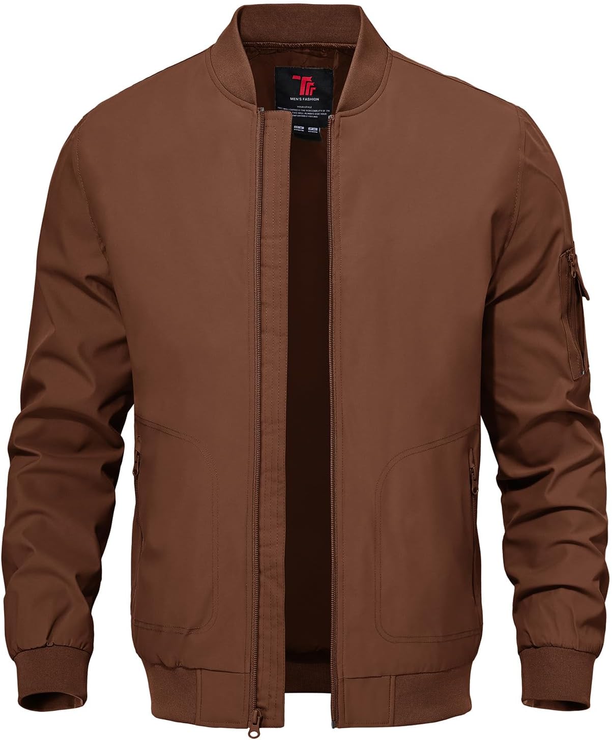 TBMPOY Men's Lightweight Bomber Jacket for Stylish Fall Wear