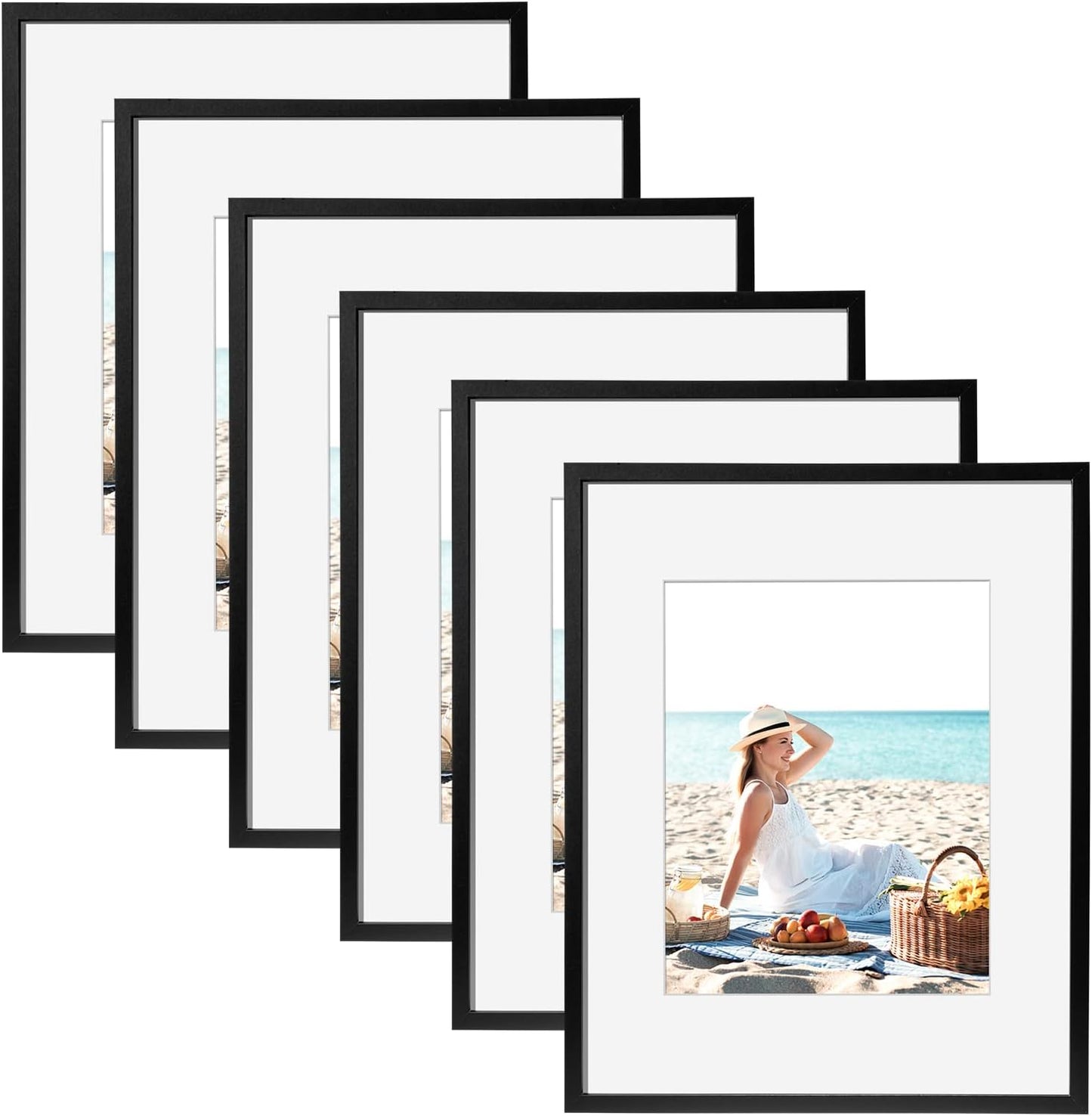 TWING 12x16 Picture Frames Set of 6 for Stunning Displays