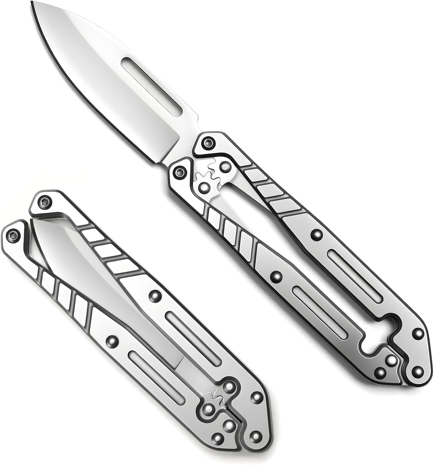Automatic Utility Knife with All Metal Construction for Versatile Use