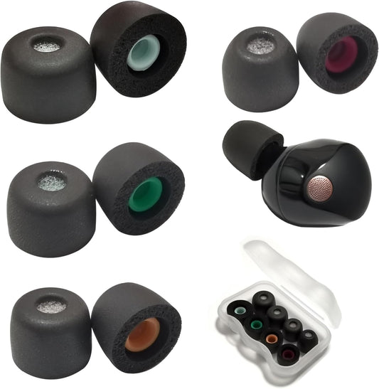 Comfort Upgrade: Sony WF-1000XM5 Memory Foam Eartips by Luckvan