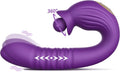 Thrusting G Spot Vibrator for Women - 4 in 1 Dual Stimulator