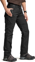 CQR Women's Flex Stretch Tactical Pants - Water Resistant Comfort dirt