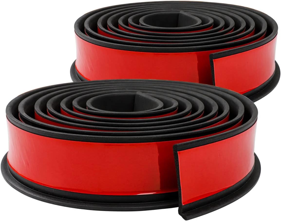 XmuxHai Car Wheel Eyebrow Arch Trim Protector for All Vehicles