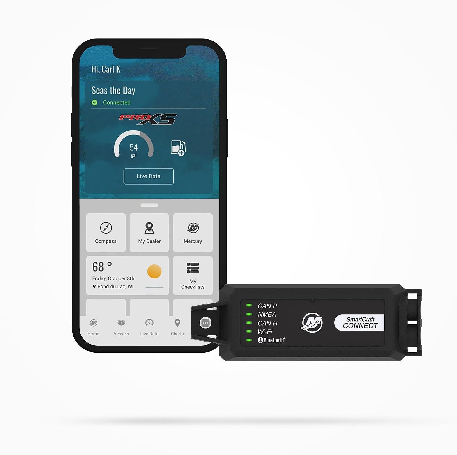 MERCURY Marine SmartCraft Connect Mobile - Outboard Engine System