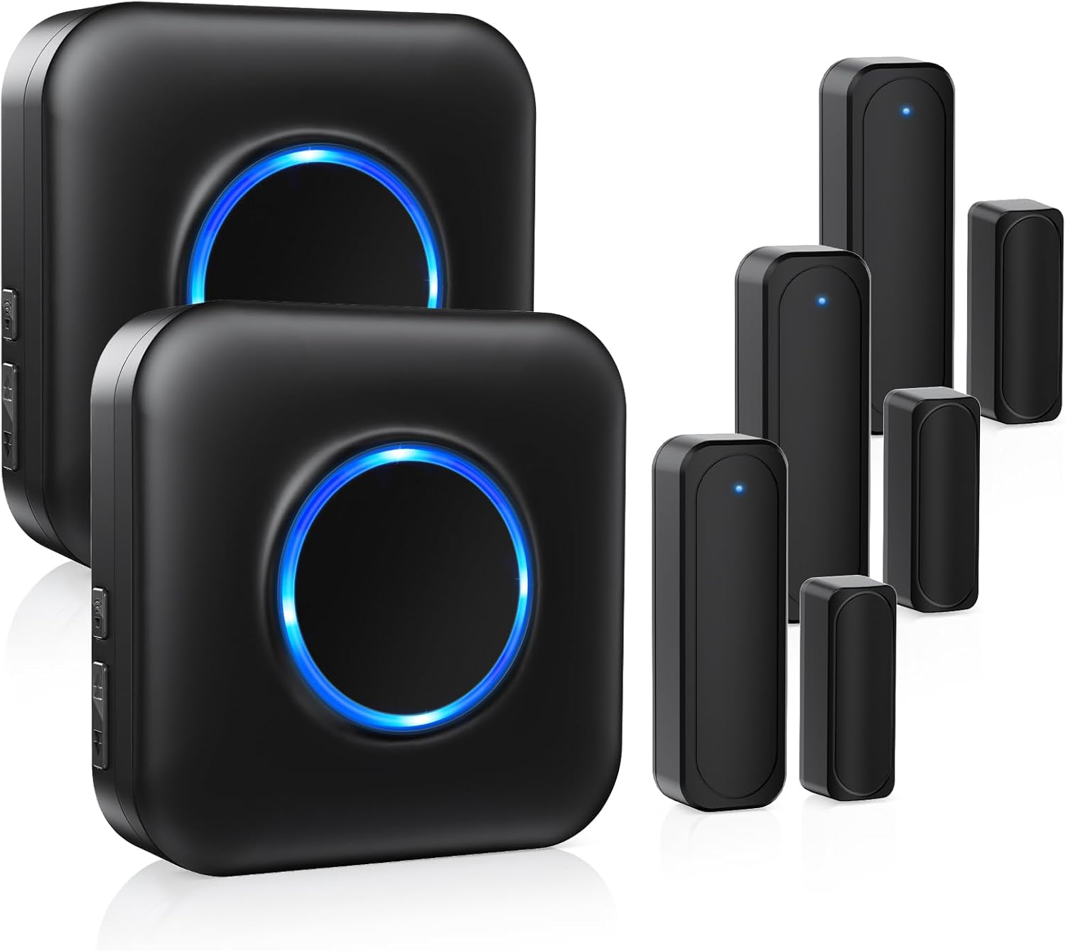 Bistee Wireless Door Chime: 600 FT Range, 58 Chimes, LED Indicator