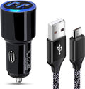 Fast Car Charger Android Fast Dual USB Car Adapter - 4.8A Charging