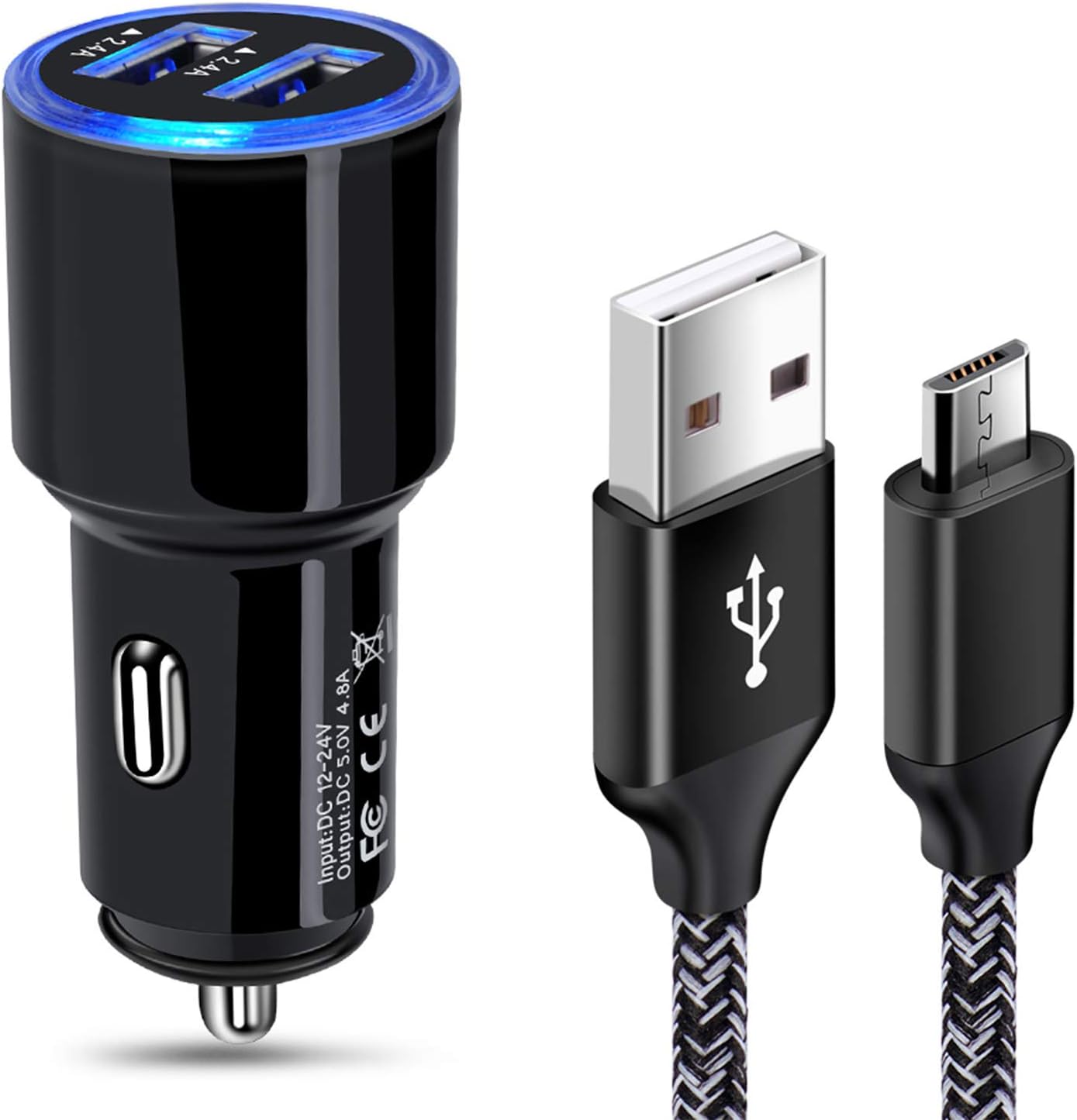 Ultra-Fast Android Car Charger by REPIND