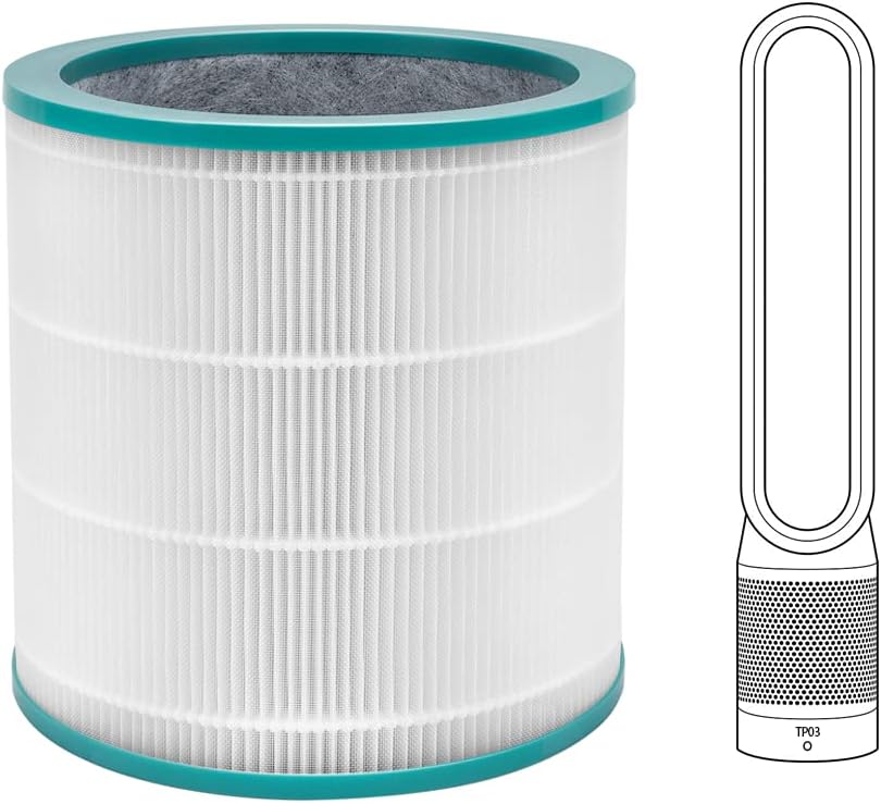 JASENG Filter for Dyson Tower Purifier - Replaces 968126-03